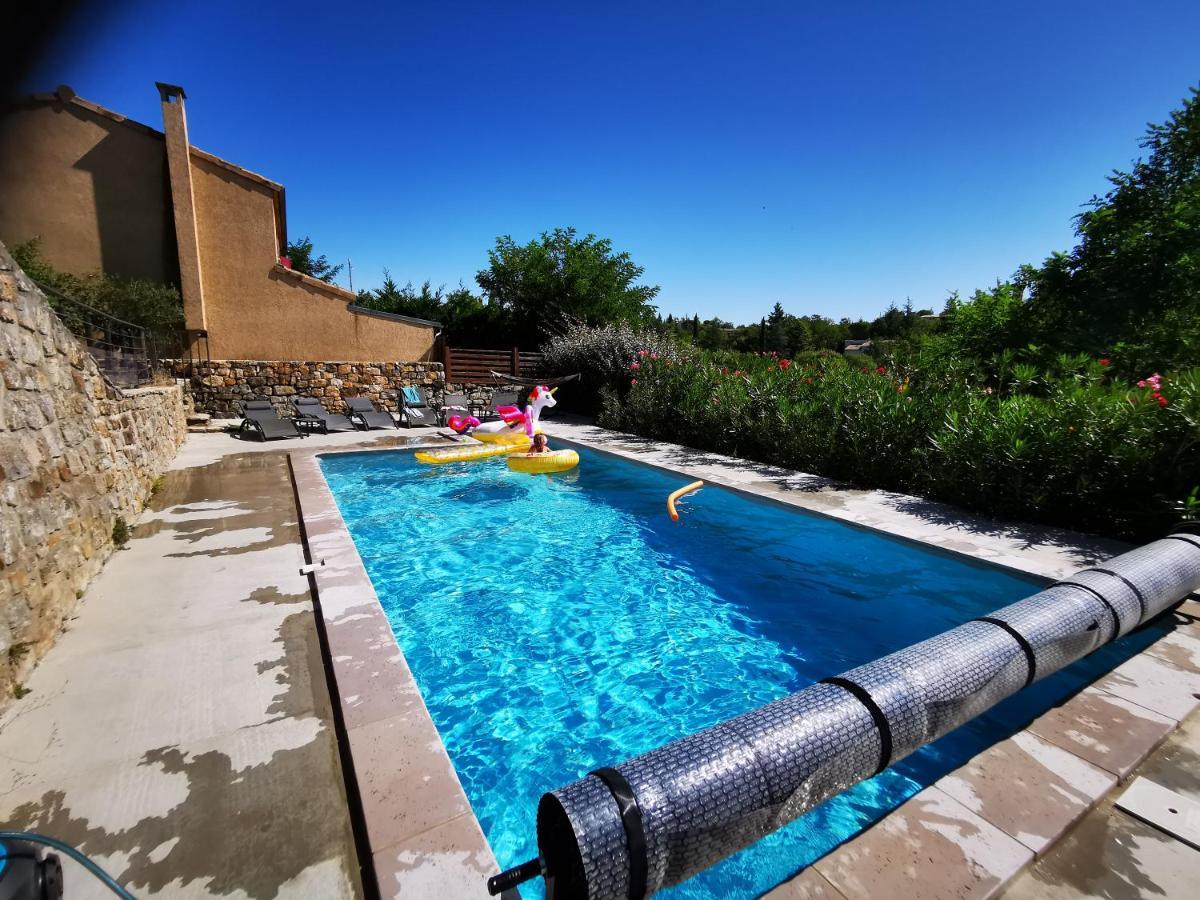Magnifique Gite En Pierres 6 Personnes Avec Piscine Privee Ardeche Plein Sud Lablachère Buitenkant foto
