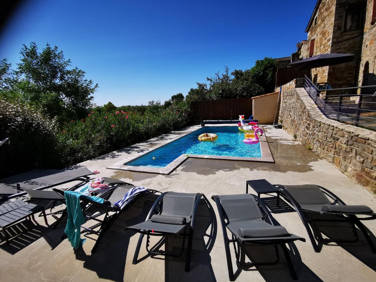 Magnifique Gite En Pierres 6 Personnes Avec Piscine Privee Ardeche Plein Sud Lablachère Buitenkant foto